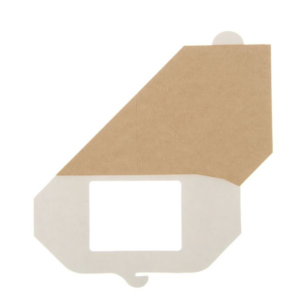 Короб бумажный под сэндвич PACKTON SENDVWICH (130х130х60мм)