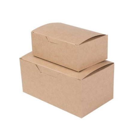 Короб бумажный Fast Food Box PACKTON L 150х91х70мм