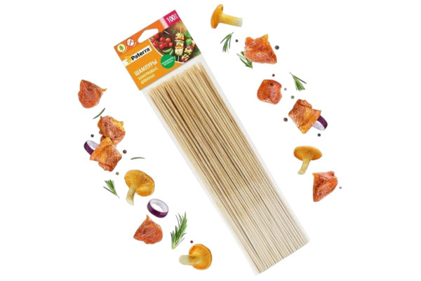 Палочки бамбуковые для шашлыка 30см Paterra 100шт Палочки бамбуковые для шашлыка 30см Paterra 100шт