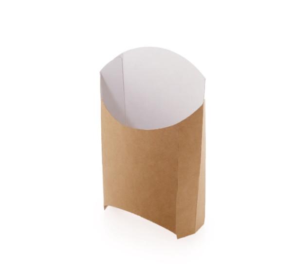 Короб бумажный под фри OSQ FRY L 126х135х40 150гр  Короб бумажный под фри OSQ FRY L 126х135х40 150гр