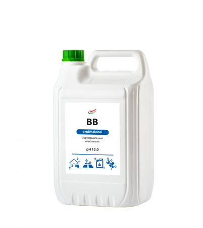 Щелочное высококонцентрированное моющее средство от жиров SIPOM Bio-B, 5л