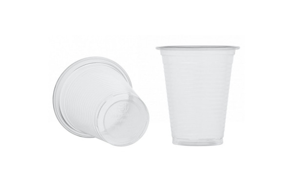 Стакан пластиковый 100мл Фопос прозрачный – СМП-Склад