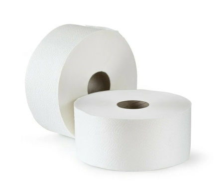 Туалетная бумага на втулке 1сл 200м PROFFE белая (C392)