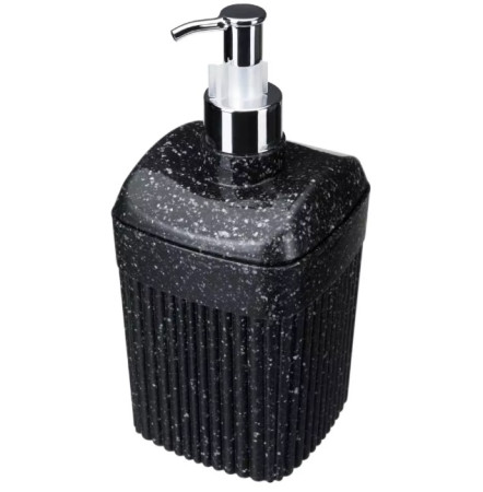 Диспенсер настольный для жидкого мыла "Velvet" Econova, 650мл Черный гранит Диспенсер настольный для жидкого мыла "Velvet" Econova, 650мл Черный гранит