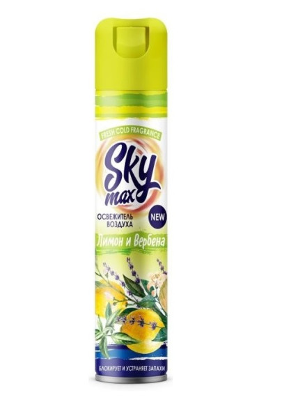 Освежитель воздуха SKY Лимон и вербена 300мл  – СМП-Склад