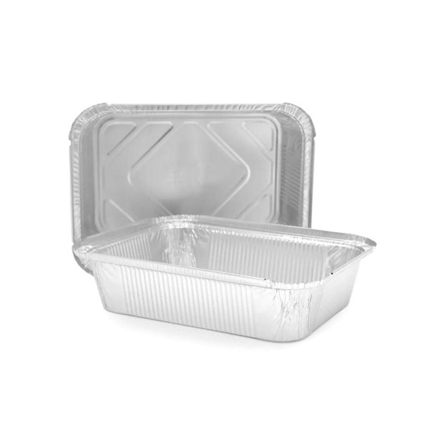 Алюминиевая форма 323х216х47мм, 2300мл (R2L) Алюминиевая форма 323х216х47мм, 2300мл (R2L)