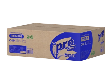 Полотенца бумажные листовые Z-сложения 2сл 150л (240х215) PROtissue (C444) – СМП-Склад, 2