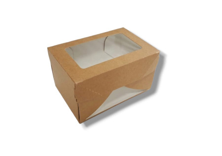 Короб бумажный GEO CandyBox1200 150х100х85 с окном