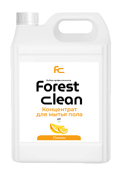 Моющее средство ДЛЯ ПОЛА !!!! FOREST CLEAN концентрат "Лимон", 5л – СМП-Склад