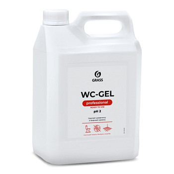Чистящее средство для сантехники Grass WC GEL PROFESSIONAL, 5л – СМП-Склад