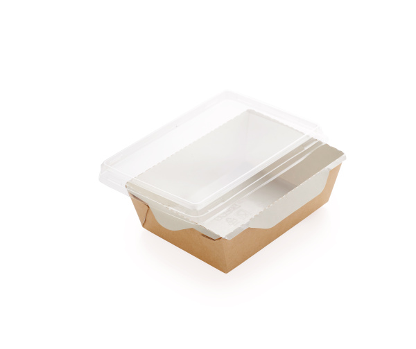 Короб бумажный БЕЗ КРЫШКИ под салат OSQ OPSALAD 800 (186х106х55мм) 