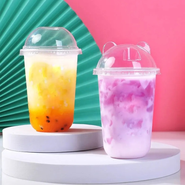 Стакан для холодных и горячих напитков U-CUP 500мл матовый прозрачный (Смарт) Стакан для холодных и горячих напитков U-CUP 500мл матовый прозрачный (Смарт)