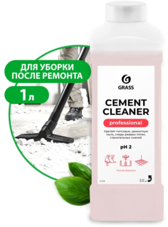 Средство для генеральной уборки Grass CEMENT CLEANER, 1л
