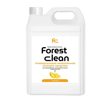 Универсальное моющее средство FOREST CLEAN Лимон, 5л – СМП-Склад