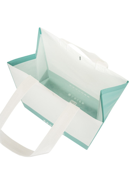 Сумка универсальная, Бело-зеленая (280х250х150 мм)