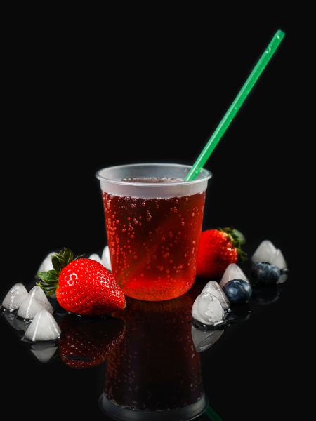 Стакан для холодных и горячих напитков U-CUP 360мл матовый прозрачный  (Смарт) Стакан для холодных и горячих напитков U-CUP 360мл матовый прозрачный  (Смарт)