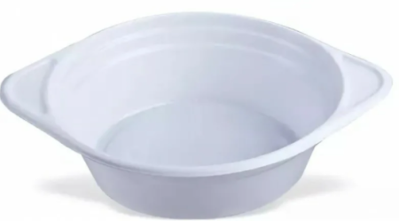 Тарелка-миска суповая 0,5л ИнтроПластик белая
