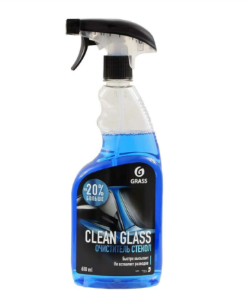 Моющее средство для авто стекол и зеркал Grass CLEAN GLASS, 600мл 