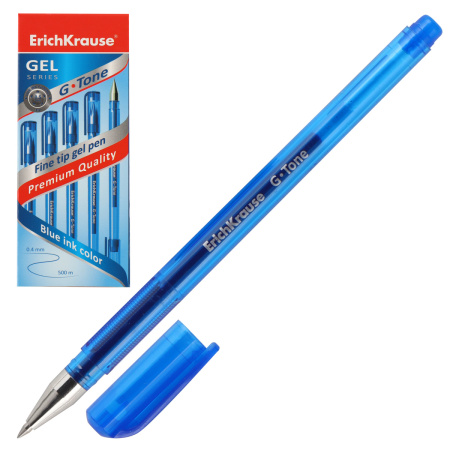 Ручка гелевая 0,5 G-TONE синяя