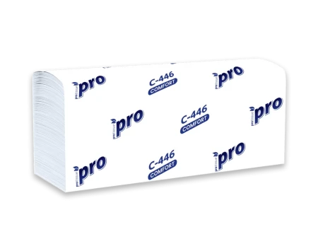 Полотенца бумажные листовые Z-сложения 1сл 200л (240х225) PROtissue (C446) – СМП-Склад, 2