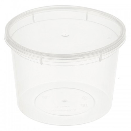 Крышка к банке 500мл прозрачная (Унипак)