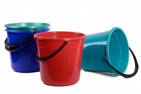 Ведро пластиковое 8л "Ромашка" с носиком/без носика – СМП-Склад, 2