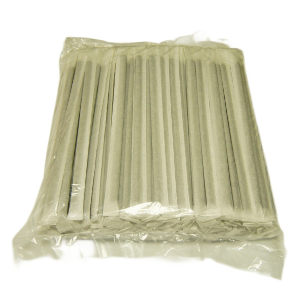 Трубочки коктейльные В БУМАГЕ 8х240 черные без изгиба 250шт  Трубочки коктейльные В БУМАГЕ 8х240 черные без изгиба 250шт