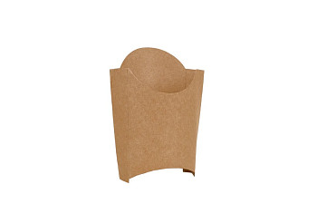 Короб бумажный под фри ECO FRY M 120х100х50 110гр DoEco Крафт – СМП-Склад