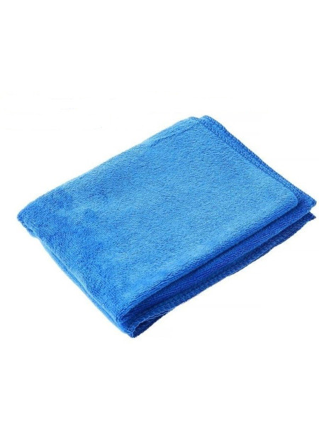 Салфетка из микрофибры махрового плетения 60х100 Синяя 320гр Салфетка из микрофибры махрового плетения 60х100 Синяя 320гр