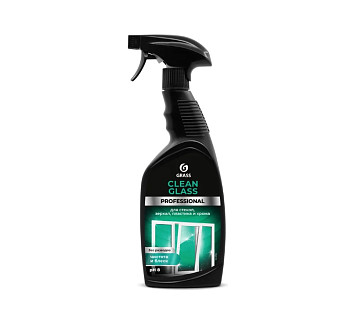 Моющее средство для стекол и зеркал Grass CLEAN GLASS PROFESSIONAL, 600мл  – СМП-Склад